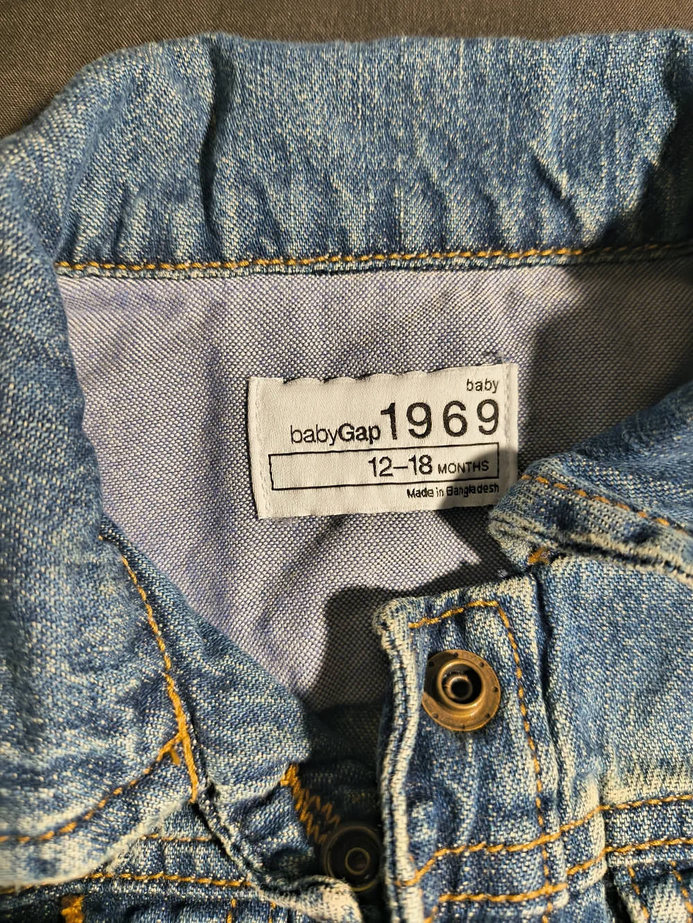 GAP 1969 Light Blue Denim Jacket for Kids